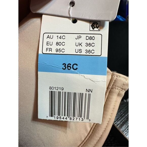 Wacoal NWT size 36C nude Red Carpet Strapless Shaping Bodybriefer style 801219 - Picture 7 of 7